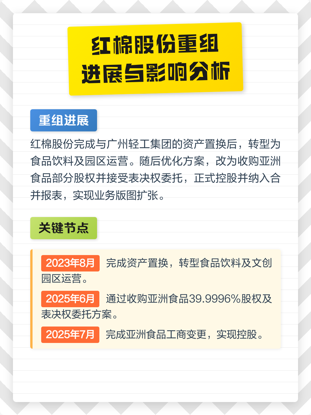 铁岭市食品资产重组(食品资产重组案例)